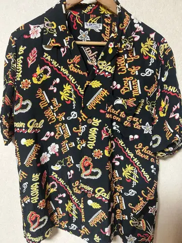 SUN SURF 하와이안 셔츠 M 사이즈