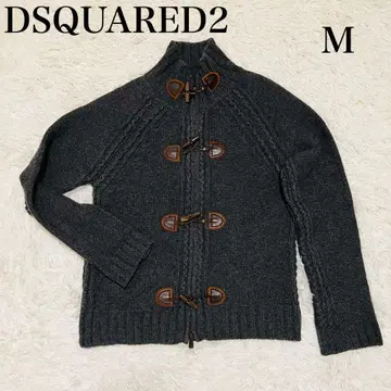 [ 컨디션 최상 ] DSQUARED2 케이블 니트 풀 집업 가디건 M