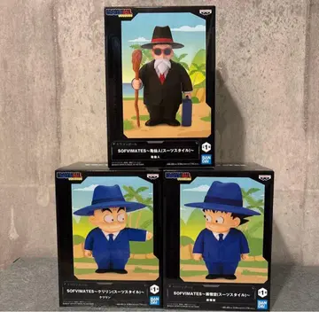 드래곤볼 SOFVIMATES 손오공 크리링 무천도사 전 3종 세트