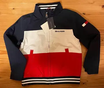 TOMMY HILFIGER 스트라이프 나일론 자켓