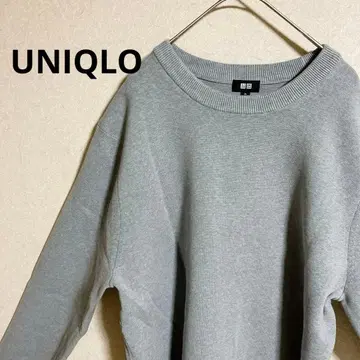 UNIQLO 워셔블 밀라노 리브 크루넥 스웨터 XL 사이즈