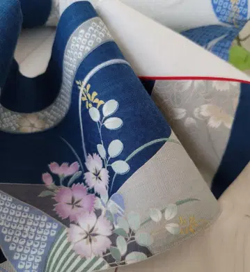 아라시야마 요시무라 새상품 얇은 소재 경량 반폭 오비 유카타 오비 할로윈