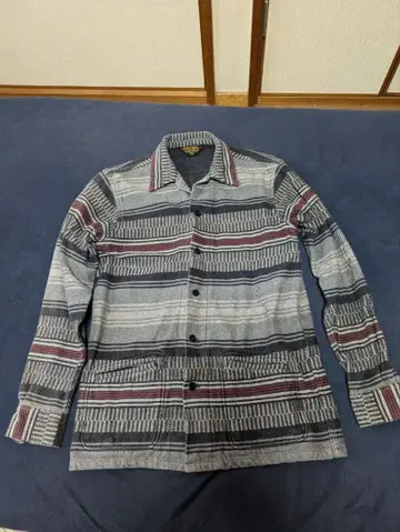 웨스트 라이드 러그 자켓 셔츠 플랫 헤드