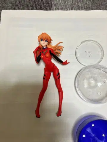 아스카 피규어 빨간색