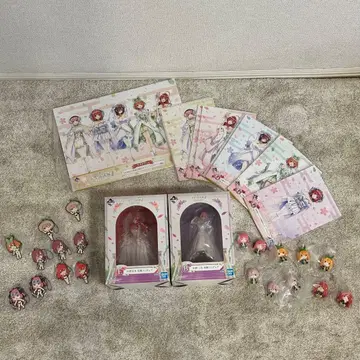 5등분의 신부 제일복권 묶음 판매 라스트 원상 있음