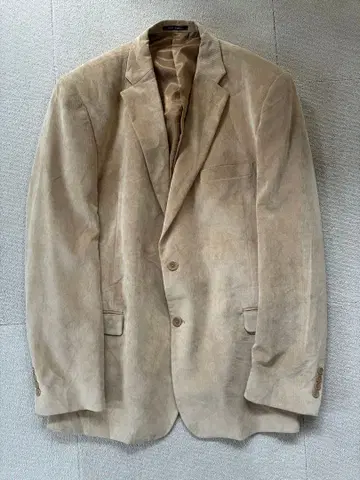 90s axcess 코듀로이 자켓 베이지 테일러드 오버 사이즈