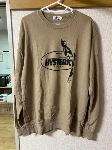 HYSTERIC GLAMOUR 베이지 트레이닝복