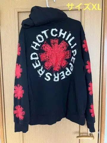 H&M 레드 핫 칠리 페퍼스 후드티 사이즈 XL