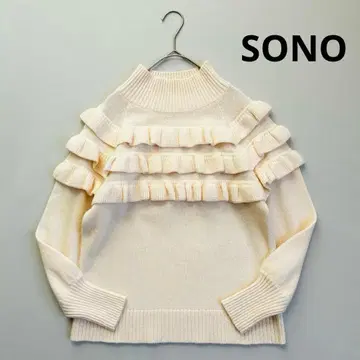 소노 SONO 프릴 니트 풀오버