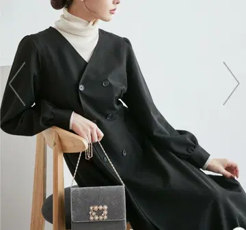 [ 택 포함 ] 로페피크닉 원피스 블랙 38