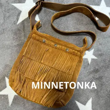 [ 새상품급 ] 미네통카 숄더백 프린지