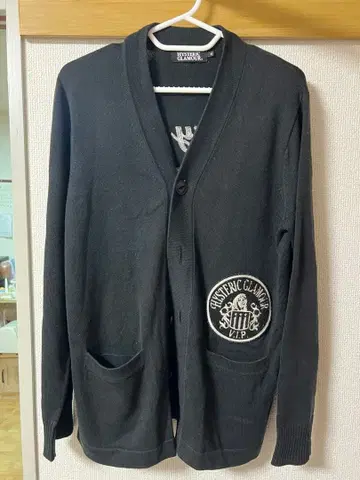 HYSTERIC GLAMOUR 블랙 가디건