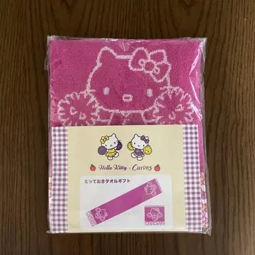 커브스 헬로키티 타월 세트