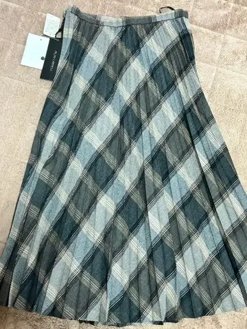 체크 플리츠 스커트 70-93 11호