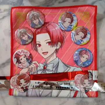 이레이스 리우라 캔 배지 머플러 타월