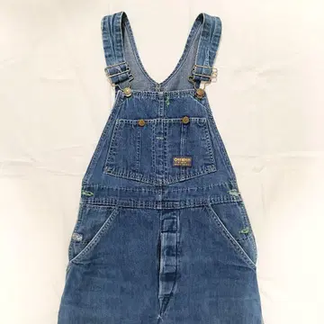 60년대~70년대 OshKosh 데님 오버롤 빈티지