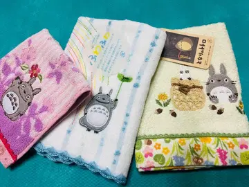 이웃집 토토로 손수건 타월 3개 세트