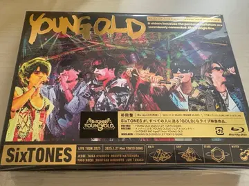 SixTONES YOUNGOLD 초회반 Blu-ray