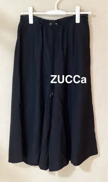 새상품급 ZUCCa 와이드 팬츠 큐롯 블랙