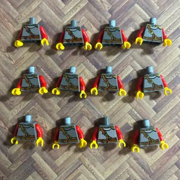 LEGO 킹덤 병사 토르소 마네킹 12개