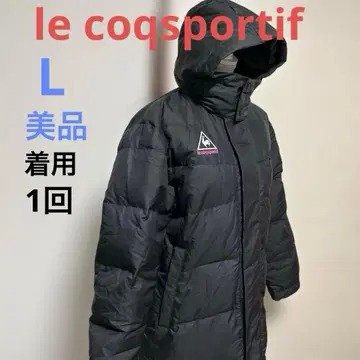 [새상품급] L 사이즈 르꼬끄 스포르티브 다운 코트 벤치 코트 롱