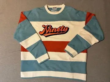 9090 스트라이프 맨투맨 L 사이즈