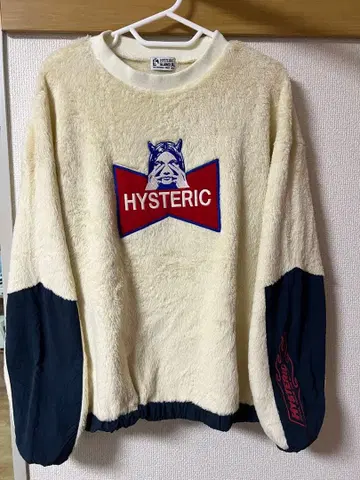 HYSTERIC GLAMOUR 플리스 긴팔 상의