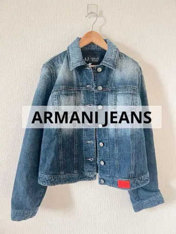 아르마니진 INDIGO002 데님 자켓