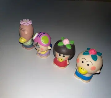 하나갓파 손가락 인형 피규어 4개 세트 애니메이션 하나갓파