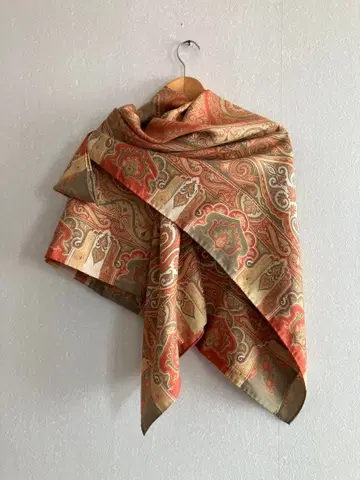 ETRO 에트로 페이즐리 대형 스카프 숄 스톨