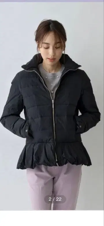 sono 페미니니티 다운 자켓 블랙 1