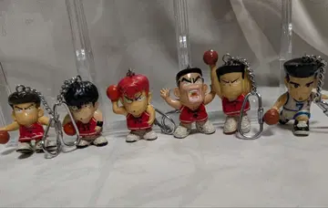 슬램덩크 쇼호쿠고등학교 레귤러 5명 + 센도 선수 피규어 6체 세트