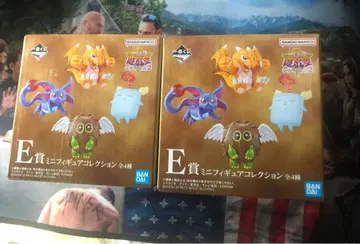 유희왕 제일복권 미니 피규어 컬렉션 2개 세트