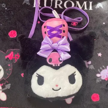 산리오 쿠로미 패스 케이스 코인 케이스 마스코트 하모니랜드