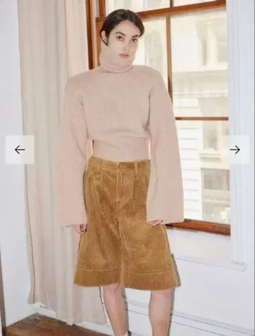 THE SHISHIKUI CORDUROY S / BEIGE