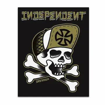INDEPENDENT DRESSEN SKULL&BONES