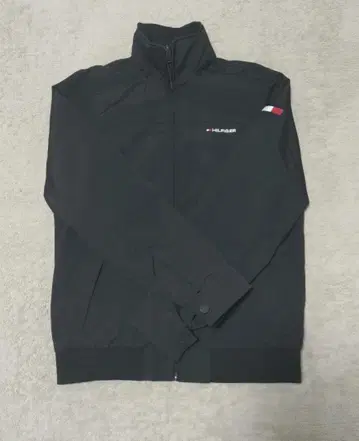 타미힐피거 블랙 집업 자켓