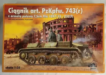 1/35 RPM [ Ciagnik art. Pzkpfw. 743(r) ]