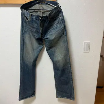 유니클로 S 003 easy fit straight 데님 32inch