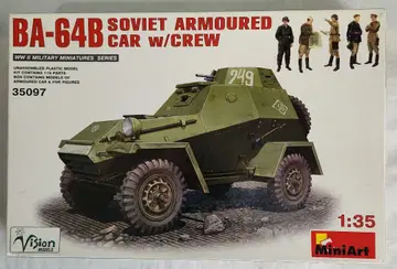 1/35 미니 아트 [소련군 BA-64 장갑차+크루]