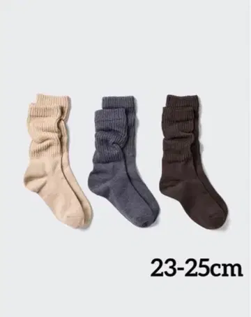 미사용 새상품 유니클로 루즈 삭스 23-25cm