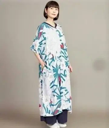 [ 카야 ] 린넨 하바 모던 원피스