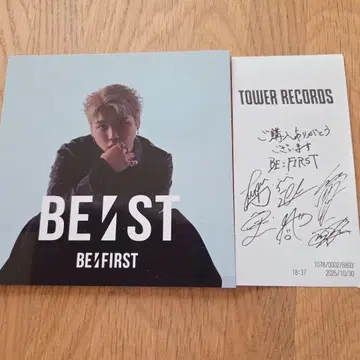 BE:FIRST BE:ST 아코디언 포토 카드 슈토 사인 포함