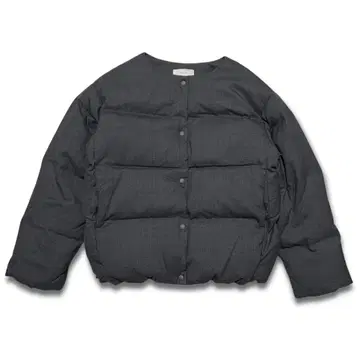 새상품급 인기 카구레 노카라 숏 기장 다운 프리 사이즈 그레이 모