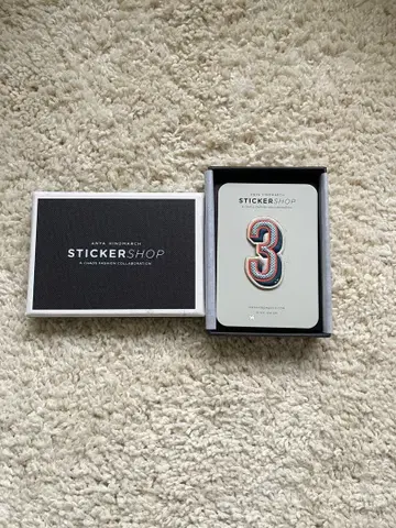 [ 미사용 ] STICKERSHOP 3 핸드백 베이지