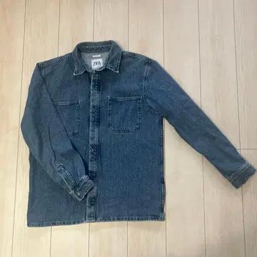 ZARA 릴랙스핏 데님 자켓
