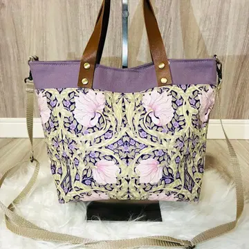 미사용 새상품 윌리엄 모리스 핀퍼넬 2WAY 핸드백 숄더