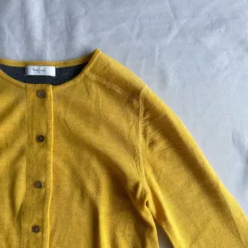 폴스미스 얇은 소재 울 가디건