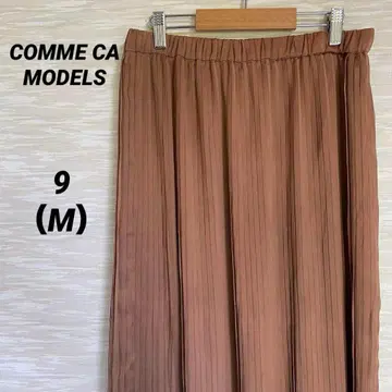 COMME CA MODELS 플리츠 스커트 [M]