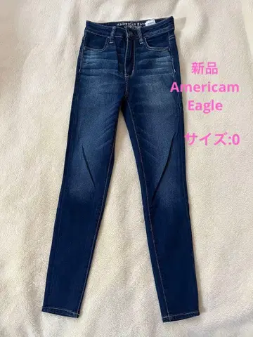 새상품, 아메리칸 이글, 데님, 스키니 팬츠